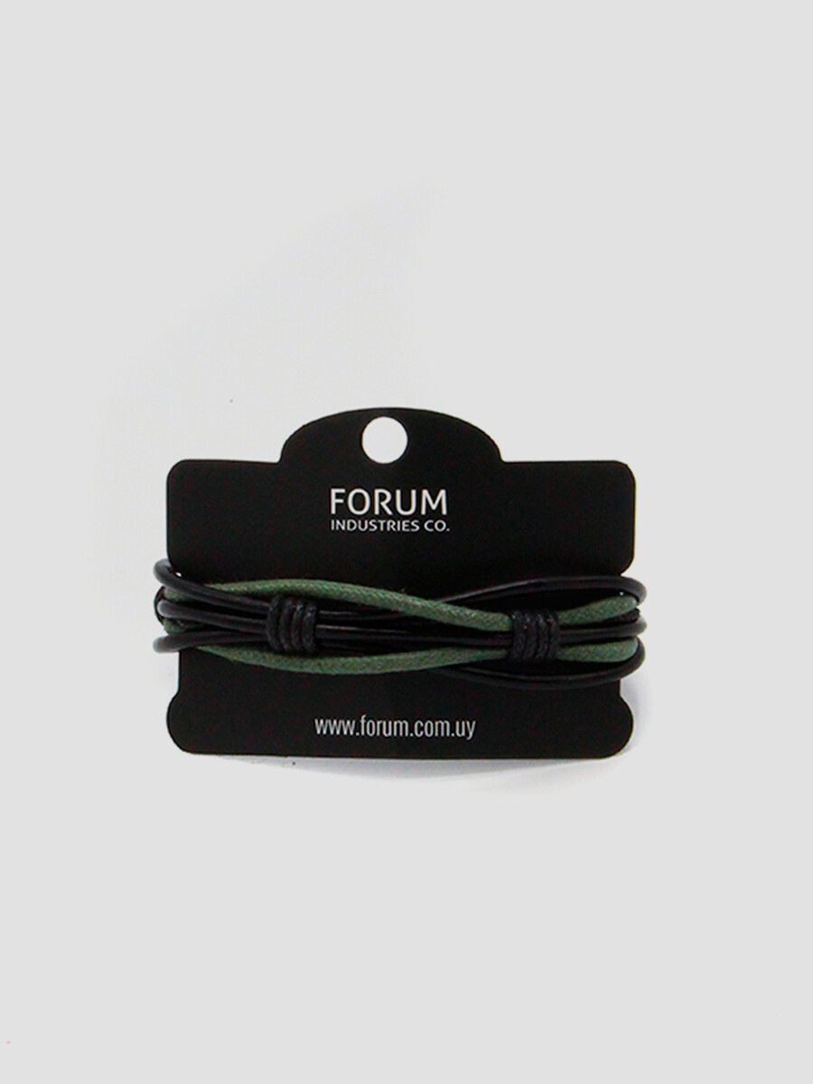 Pulsera Forum Detalles en Metal - Negro New York 