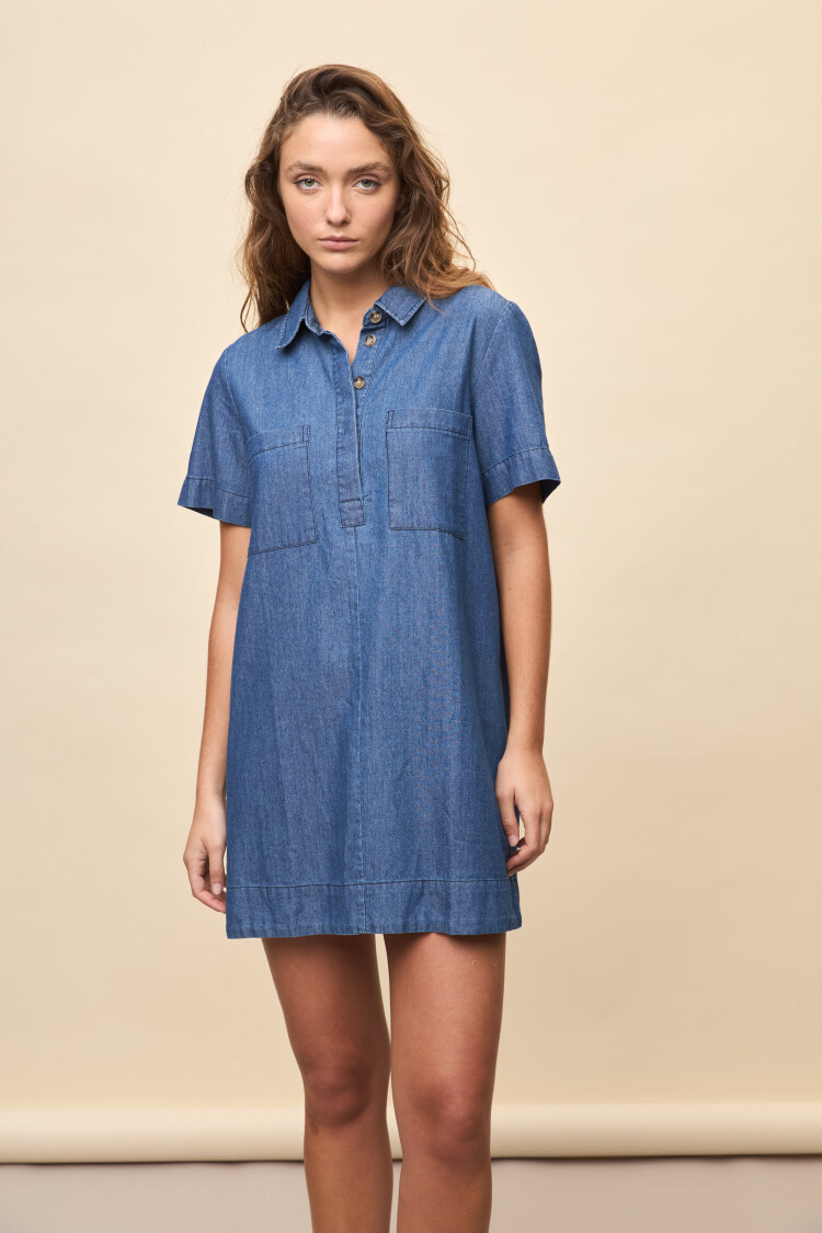 VESTIDO SHAW Azul