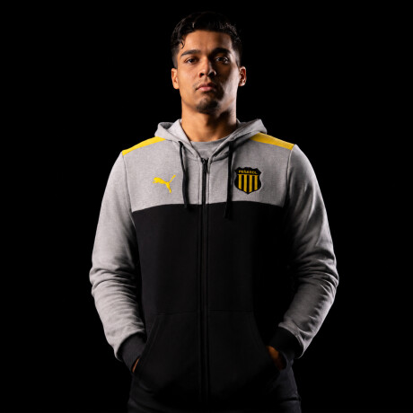 Peñarol ESS Block Zip Hoodie 69704402 Negro