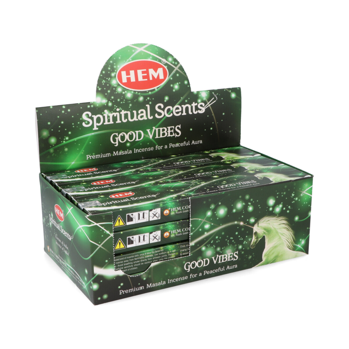 INCIENSO HEM PREMIUM CAJA X12 - Buenas Vibras 