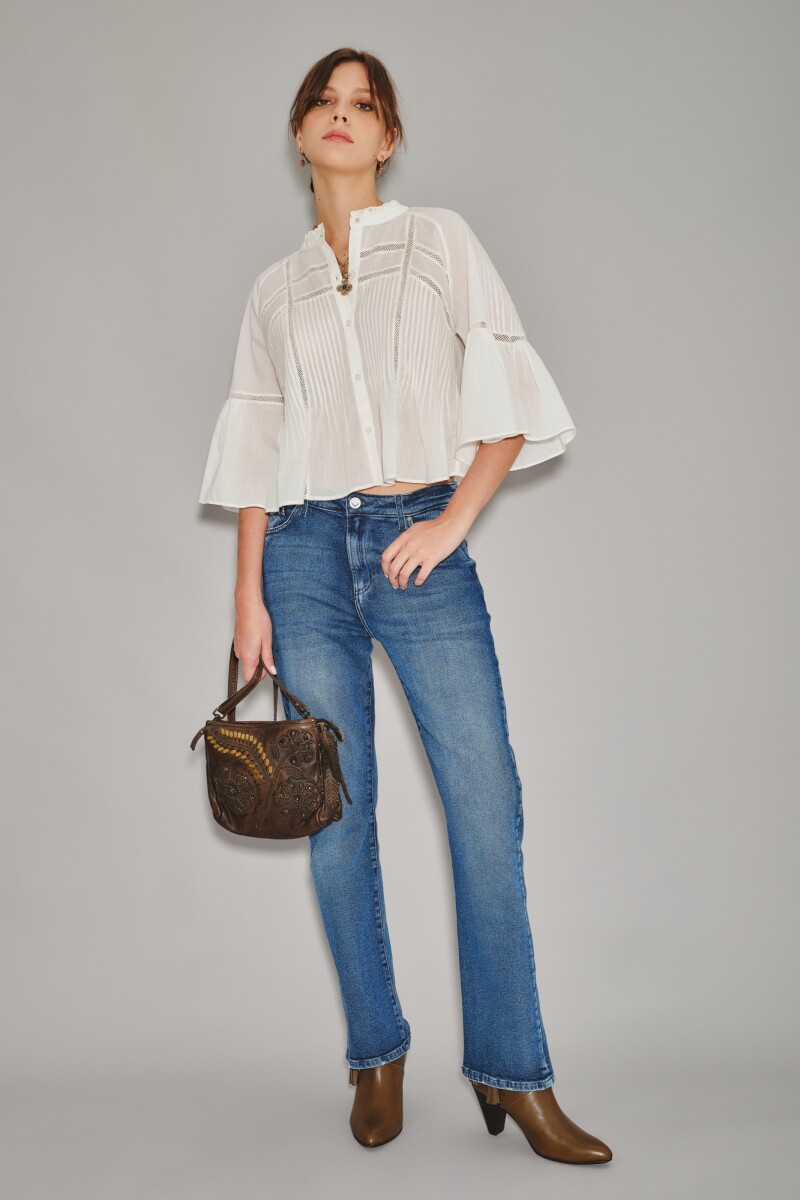 Jean Straight Blue Azul