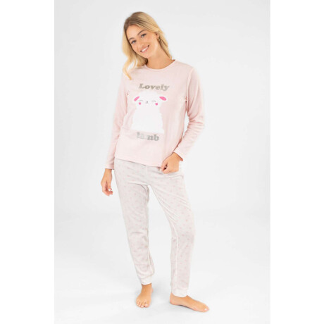 Pijama polar ovejita Rosado