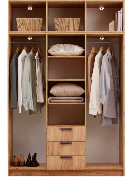 Armario JENSLEV 145x176 color roble Armario JENSLEV 145x176 color roble
