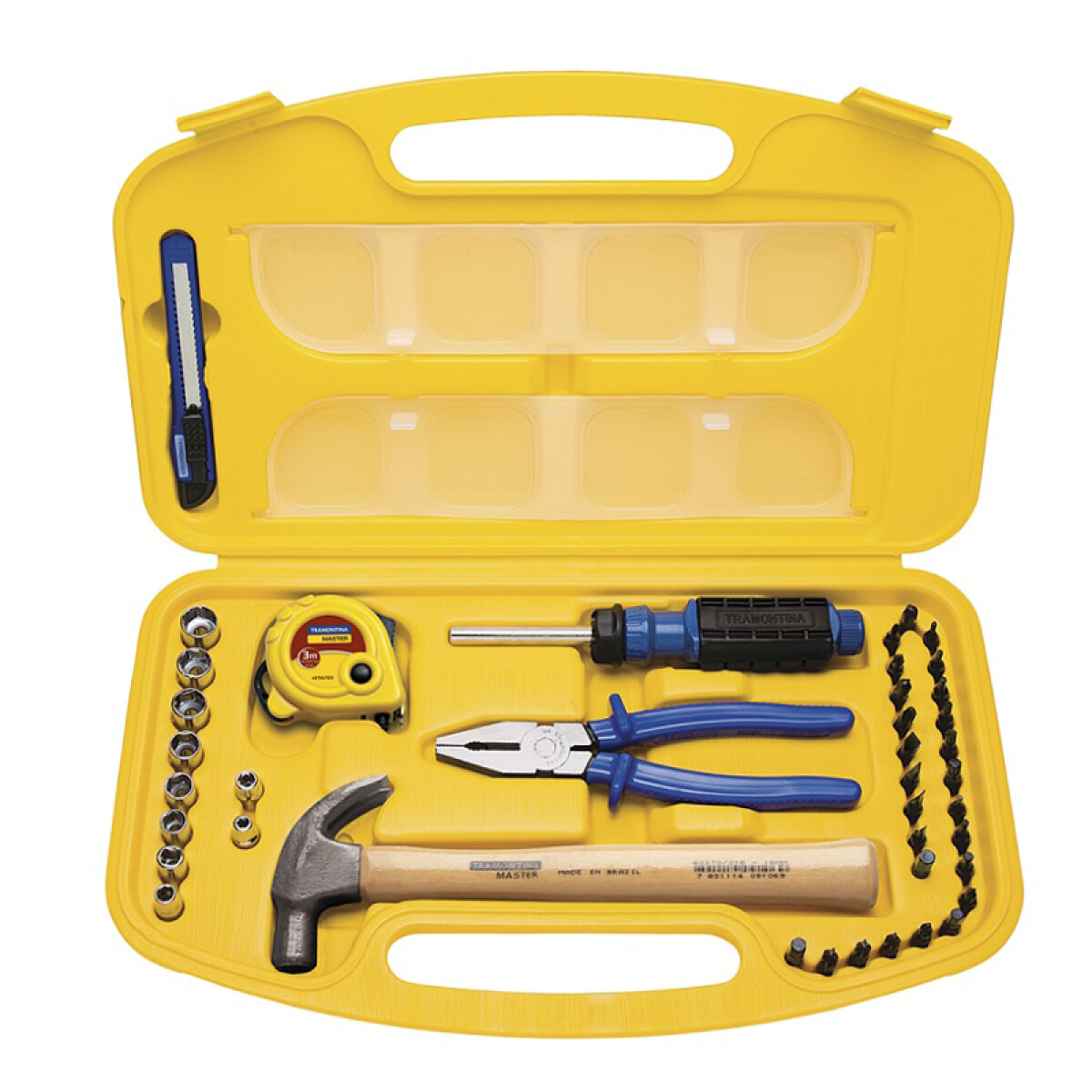 Maletín con 41 herramientas, línea Master -TRAMONTINA - TN0834 