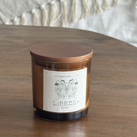 Vela aromática 170g Bosque de Santal