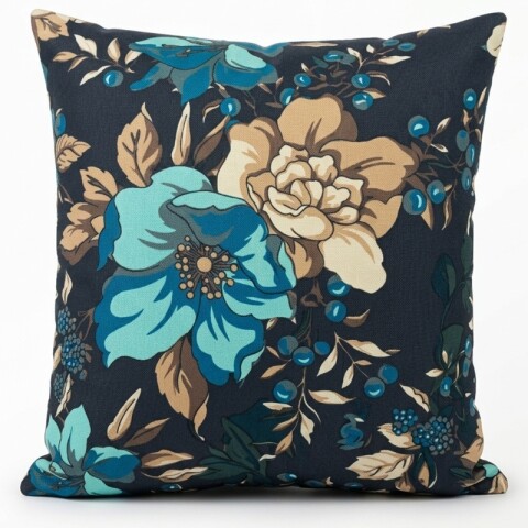 Almohadón Decorativo 45x45 cm - Flores 04 - Cojín Suave para Cama y Living Almohadón Decorativo 45x45 cm - Flores 04 - Cojín Suave para Cama y Living