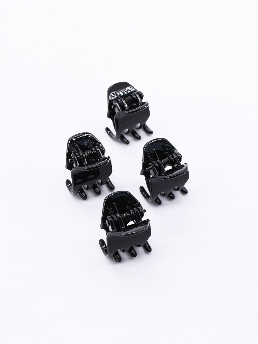 PINZAS SET X 4 - NEGRO 