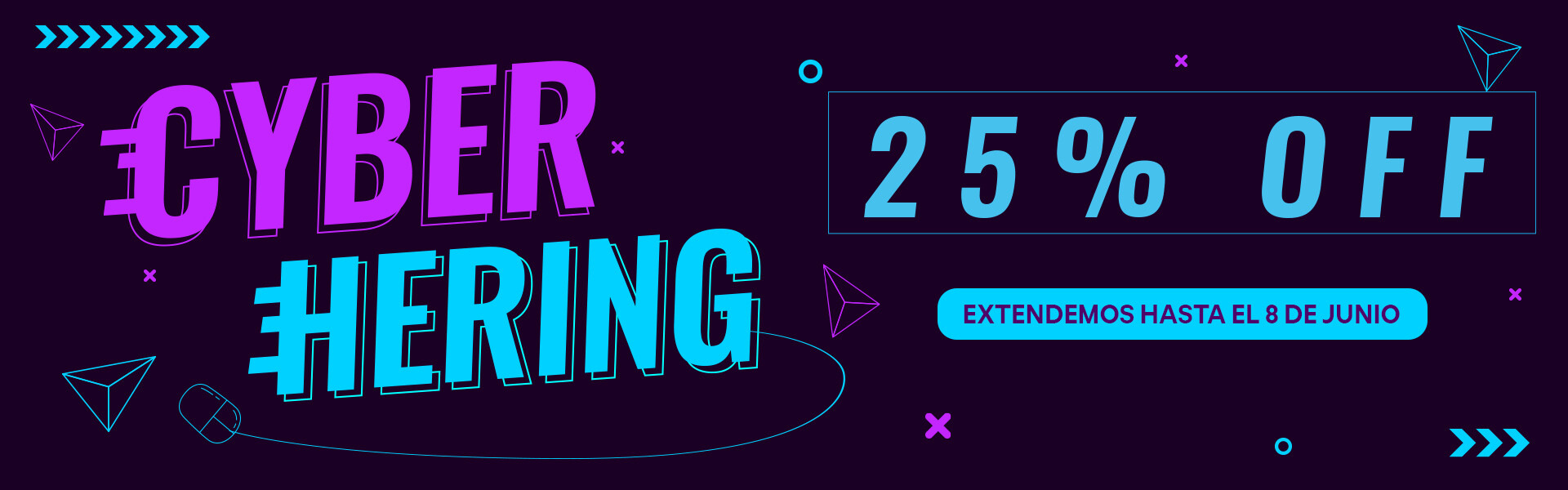 EXTENDEMOS CIBER HERING 25% OFF