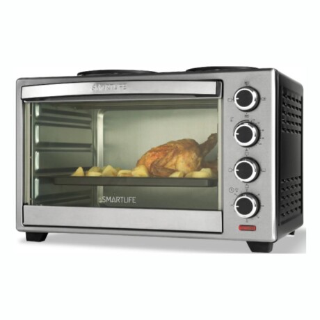 Horno Eléctrico SMARTLIFE SL-EO48SP 2000W Con Anafe Capacidad 48Lt Horno Eléctrico SMARTLIFE SL-EO48SP 2000W Con Anafe Capacidad 48Lt