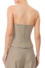 Top corset Beige