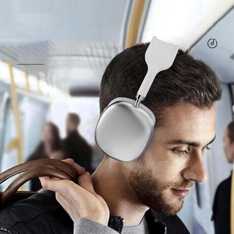 Auricular P9 PRO MAX Vincha Inalámbrica Recargable Bluetooth Plateado