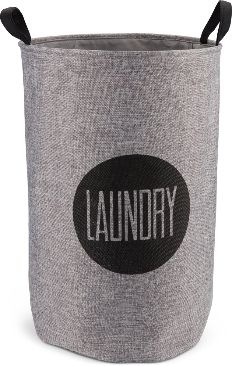 Cesta para ropa ENAR Ø39xA58cm gris 