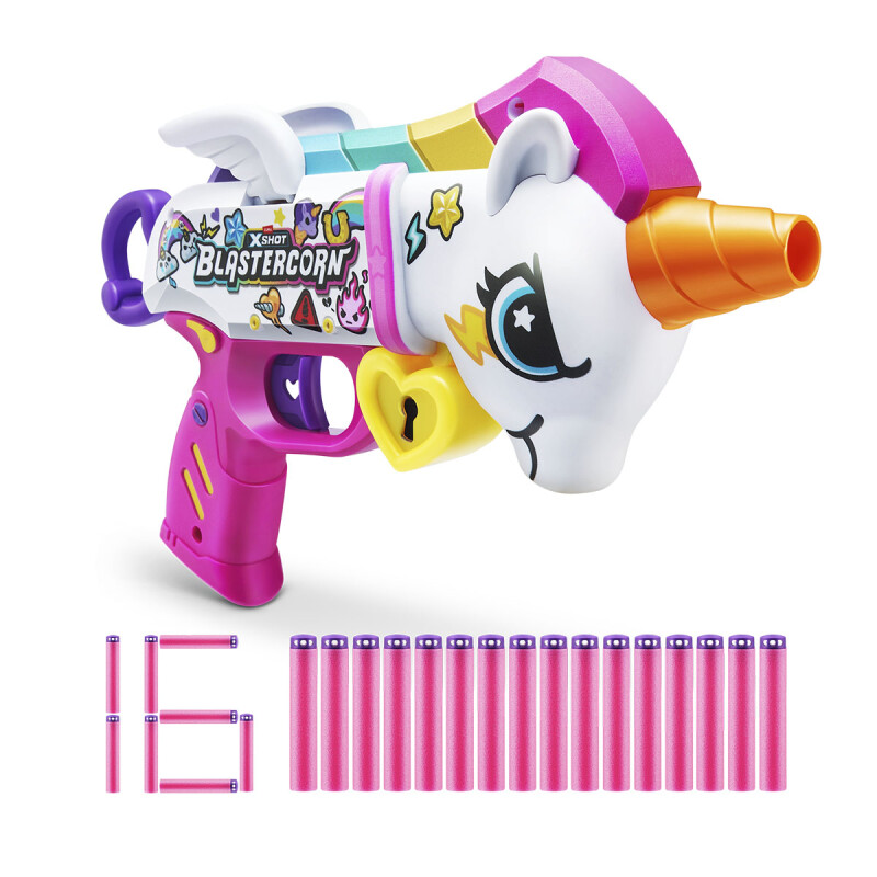 Lanzador de dardos Pistola Unicornio X-Shot Zuru Lanzador de dardos Pistola Unicornio X-Shot Zuru
