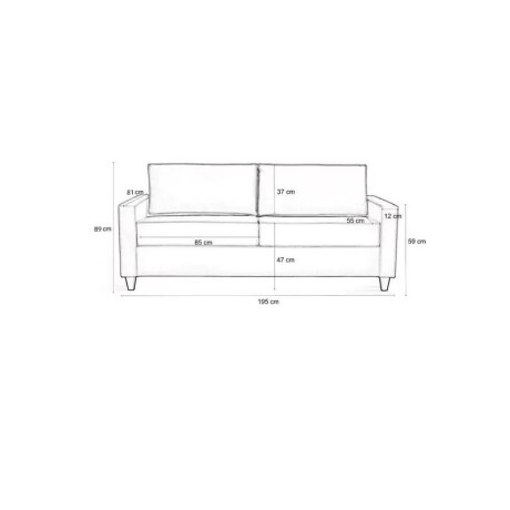 SOFA TEXAS 3 CUERPOS BEIGE OSCURO SOFA TEXAS 3 CUERPOS BEIGE OSCURO