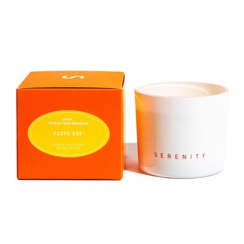 VELA AROMA 250G MENSAJE OCULTO ORANGE/GRAPEFRUIT VELA AROMA 250G MENSAJE OCULTO ORANGE/GRAPEFRUIT
