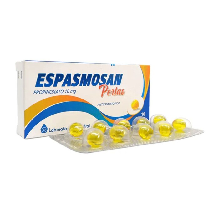 ESPASMOSAN PERLAS CJ X 10 CAPS. única