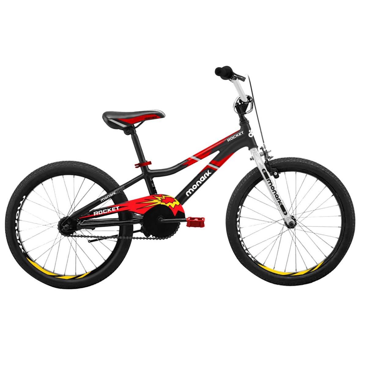 Bicicleta Monark Rocket Aro 20" - Negro 