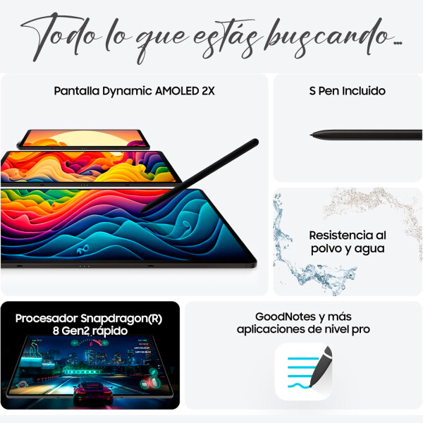 Tablet Samsung S9 Ultra 16gb /1 Tb TABLET SAMSUNG S9 ULTRA 1TB GRAFITO DF