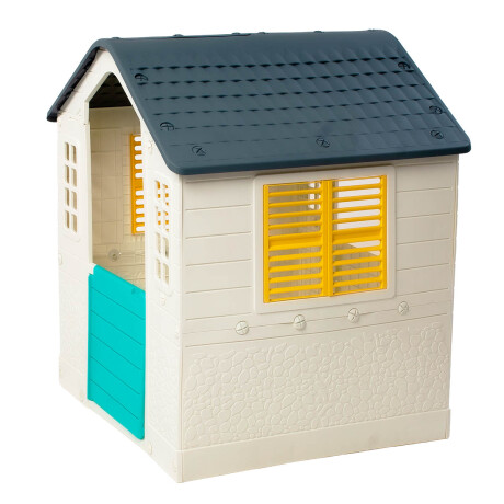 Casita Para Niños Europea Infantil 109x95x87.5 cm Blanco