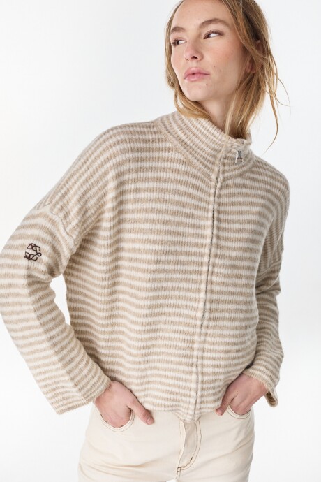 Campera Senna Crudo/Beige