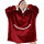 Manta Buzo Poncho Canguro Polar C/ Capucha Corderito Rojo