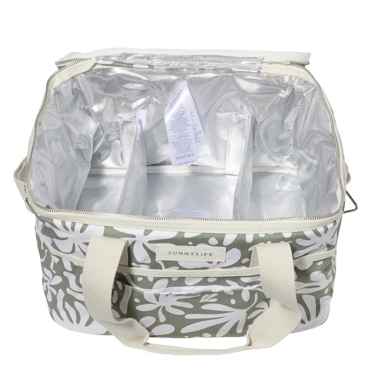 Conservadora térmica 17,8L en lona Vacay Olive Conservadora térmica 17,8L en lona Vacay Olive
