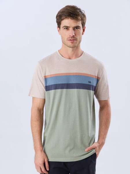 T-SHIRT LEGACY 6164 BEI VERDE