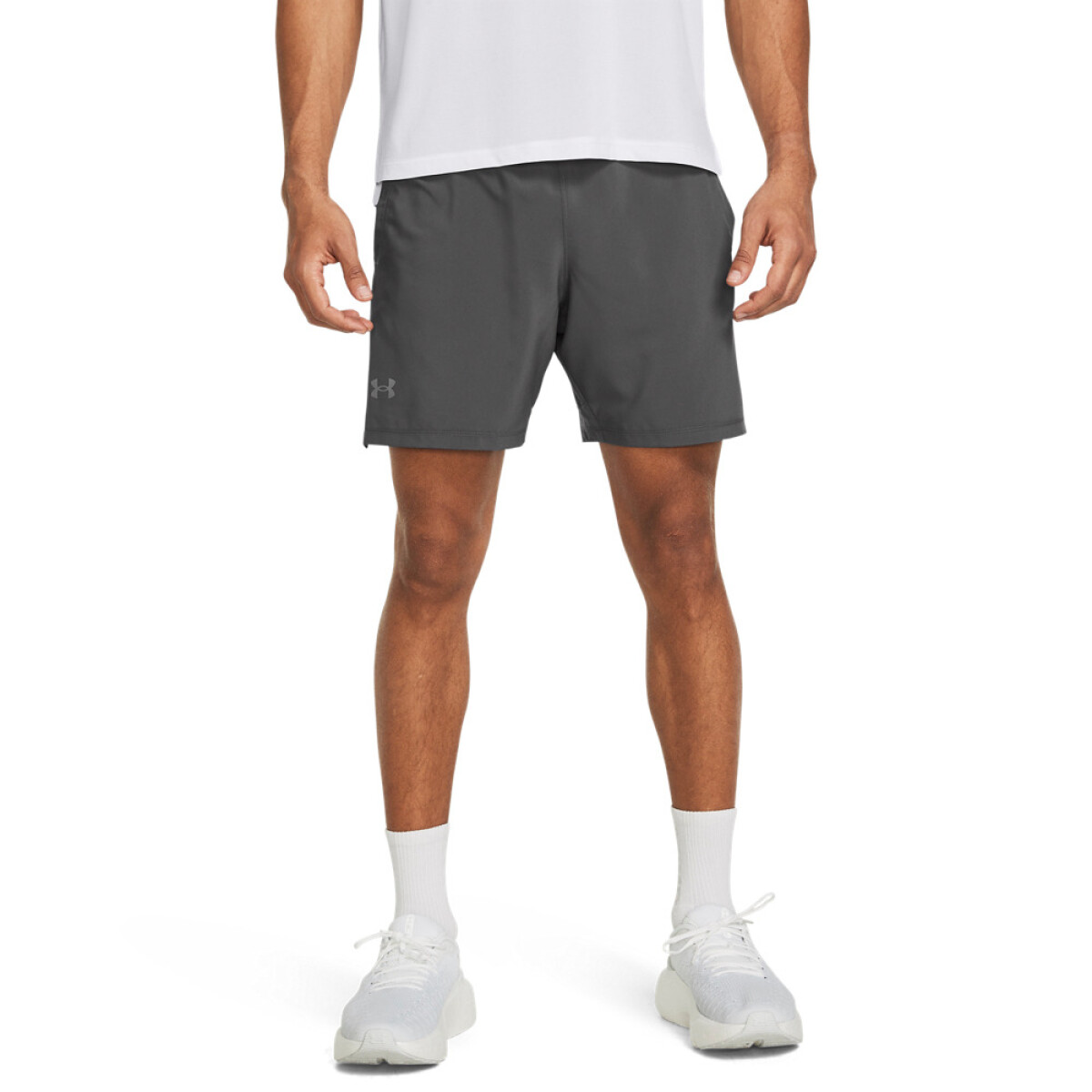 UA LAUNCH PRO 2n1 7'' SHORTS-BLU - GRY-025 