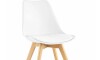 Silla de Comedor asiento Acolchonado - Eames Blanco