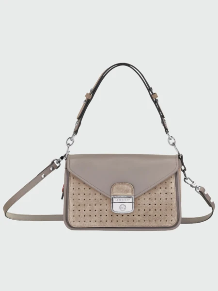 Longchamp -Cartera en material textil con solapa, Mademoiselle 0