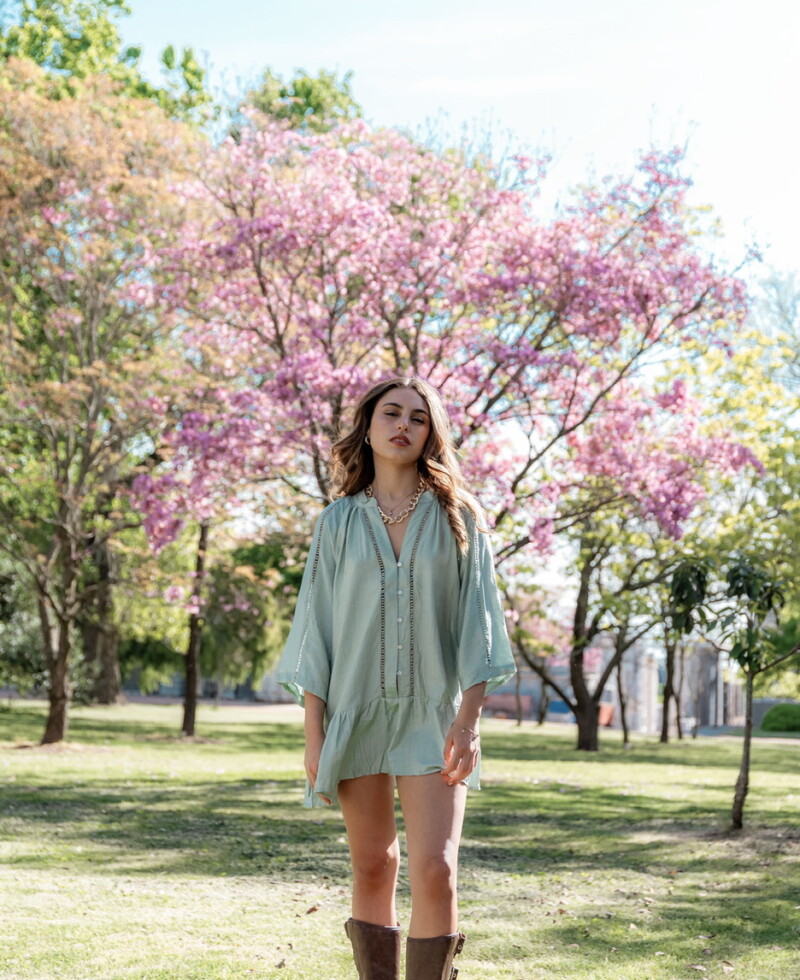 Vestido Emilia verde