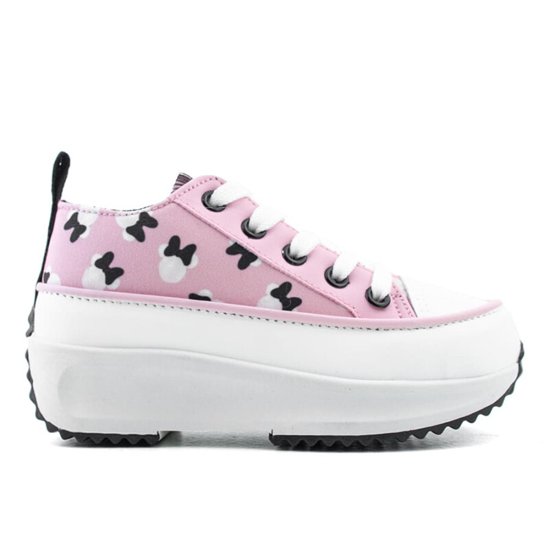 Championes Disney Casual de Niños - MIICSS25300 Rosado-negro