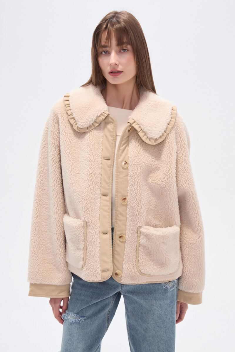 Chaqueta Aloni - Crudo / Natural 