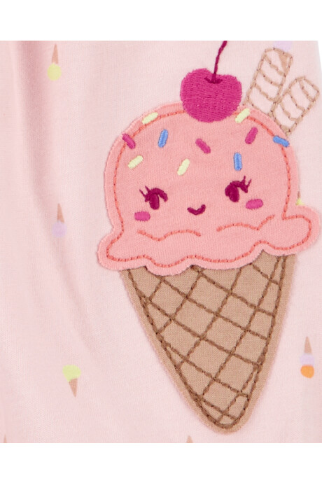 Monito bombachudo de algodón diseño helados Sin color