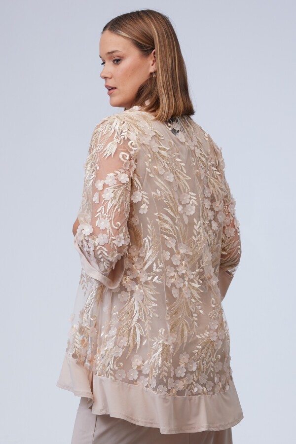 Set Vestido & Chaqueta BEIGE
