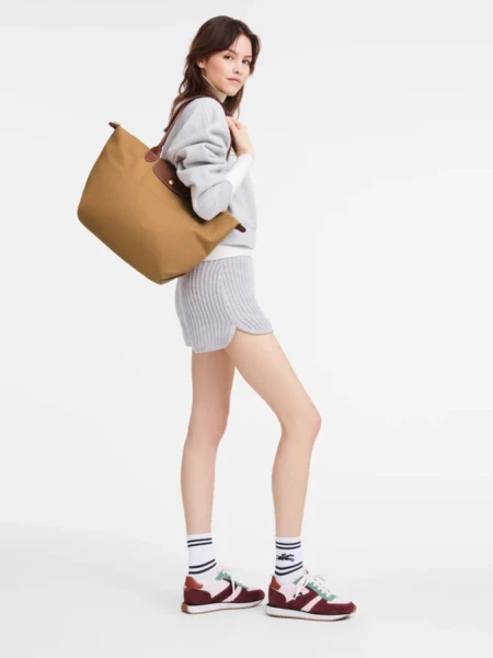 Le Pliage Original L Tote Bag Beige