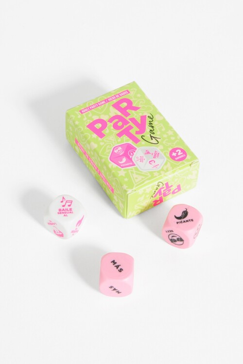 Party Game - juego de dados rosa