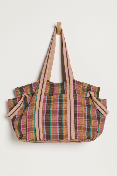 OKSANA MULTI PRINT TOTE Antilope