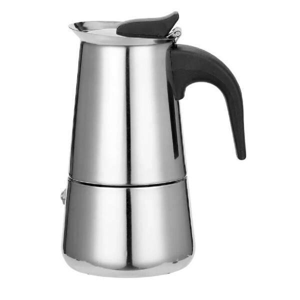 Cafetera Italiana Para 6 Tazas Aluminio Cafe Desayuno Cafetera Italiana Para 6 Tazas Aluminio Cafe Desayuno