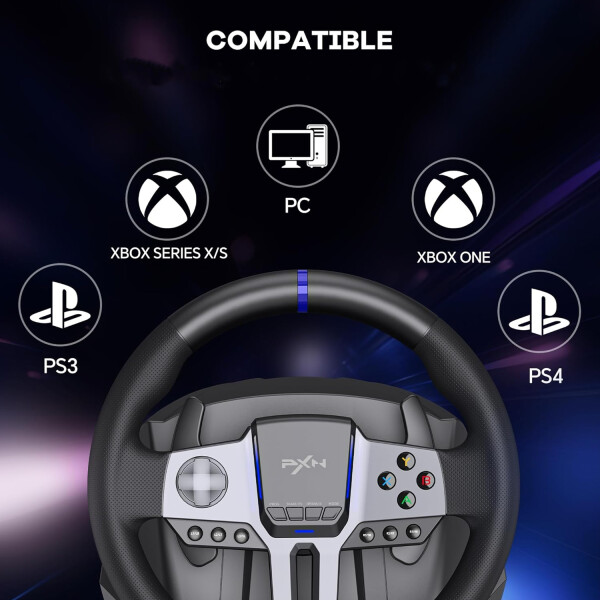 Volante Gamer Pxn V9 Grn 2 Ps4 Pc Xbox VOLANTE PXN V9 GEN 2 PC/PS4/XBOX SERIES