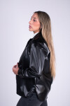 Sobrecamisa ecocuero Negro
