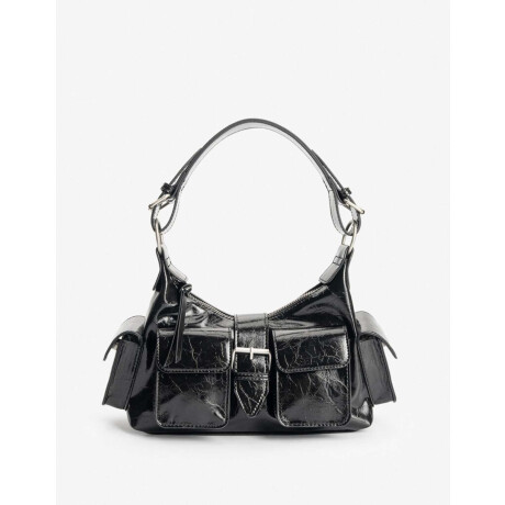 Cartera Baguette Multipocket Negro