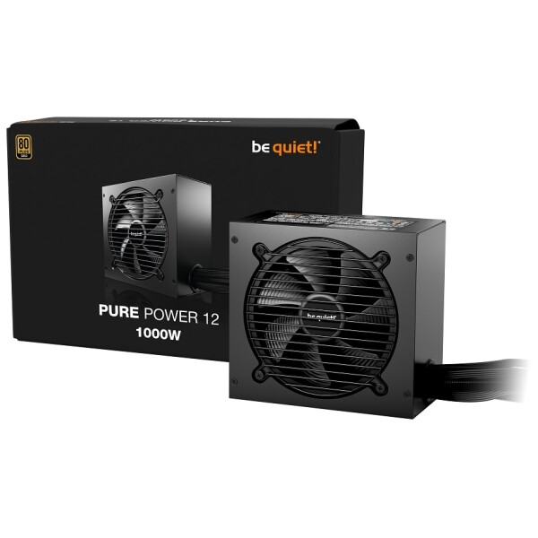 Fuente Be Quiet! Pure Power 12 1000w Gold FUENTE BE QUIET! PURE POWER 12 1000W GOL