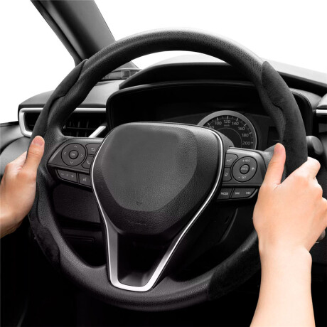 CUBRE VOLANTE - CUBRE VOLANTE NEGRO 2 MITADES - CUBRE VOLANTE - CUBRE VOLANTE NEGRO 2 MITADES -