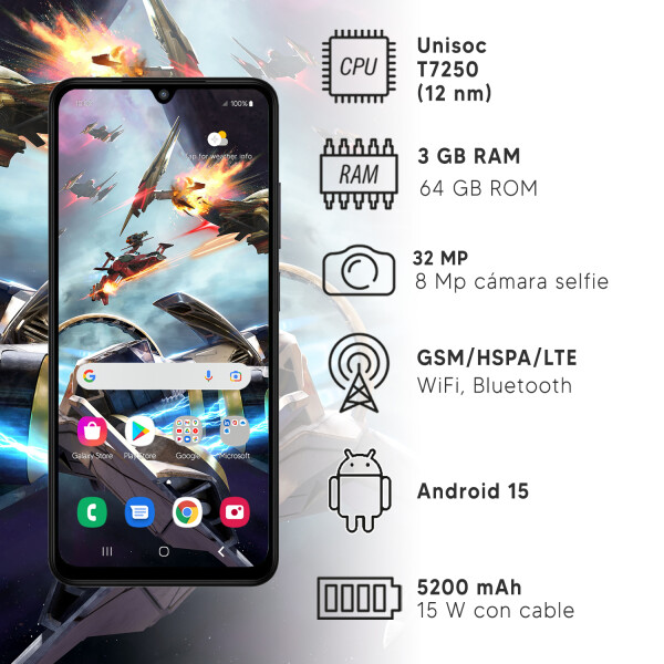 Xiaomi Redmi A5 3/64 Gb 4g NEGRO