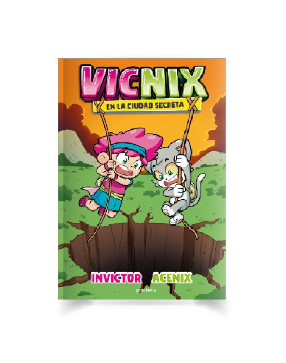 Libro Vicnix en la Ciudad Secreta Invictor Acenix - 001 