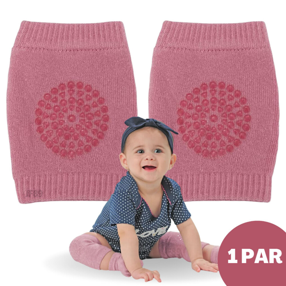 Rodilleras gateo BUBA clasica rosa
