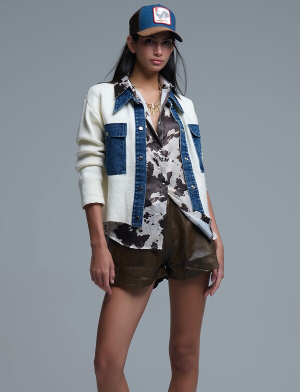 Chaqueta Combinada CRUDO/MULTI