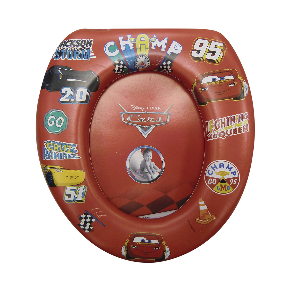 Reductor adaptador inodoro infantil Cars 