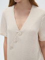 Blusa Ivolar Crudo / Natural